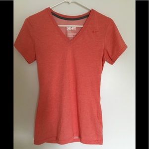Nike v-neck short sleeve shirt